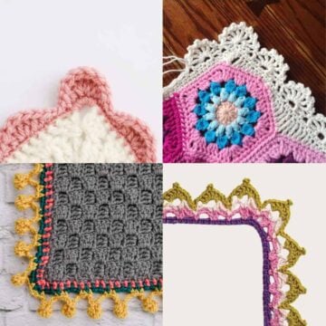 various crochet border patterns
