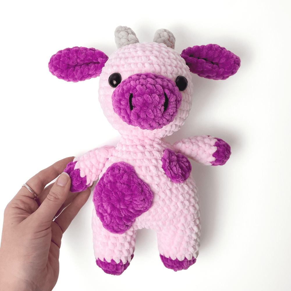 20 Cute Free Crochet Cow Patterns » Make & Do Crew