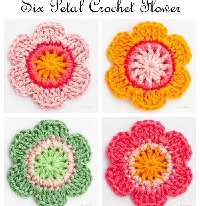 How to Crochet a Flower for Beginners + 33 Easy Patterns