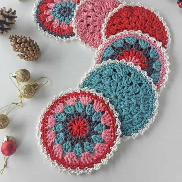 Best Free Crochet Coaster Patterns for 2023 - You Should Craft