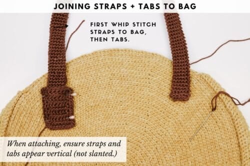 Easy Round Crochet Bag - Free Pattern + Tutorial