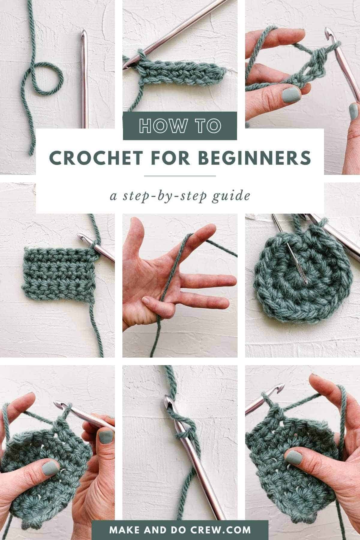 How to Crochet: Easy Beginner's Guide