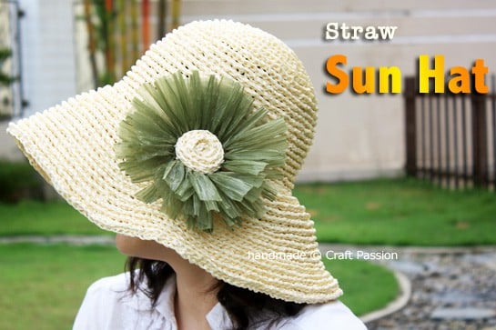 Simple Crochet Summer Hat- Make a Statement! - Crochet Dreamz