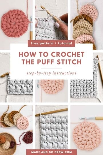 How to Crochet Puff Stitches: Complete Beginner's Guide (detailed video ...