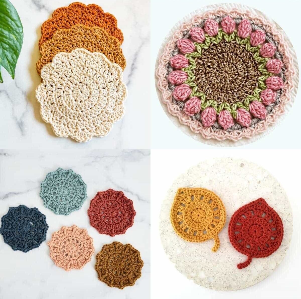 Lucky 4 Leaf Clover Crochet Patterns • Oombawka Design Crochet