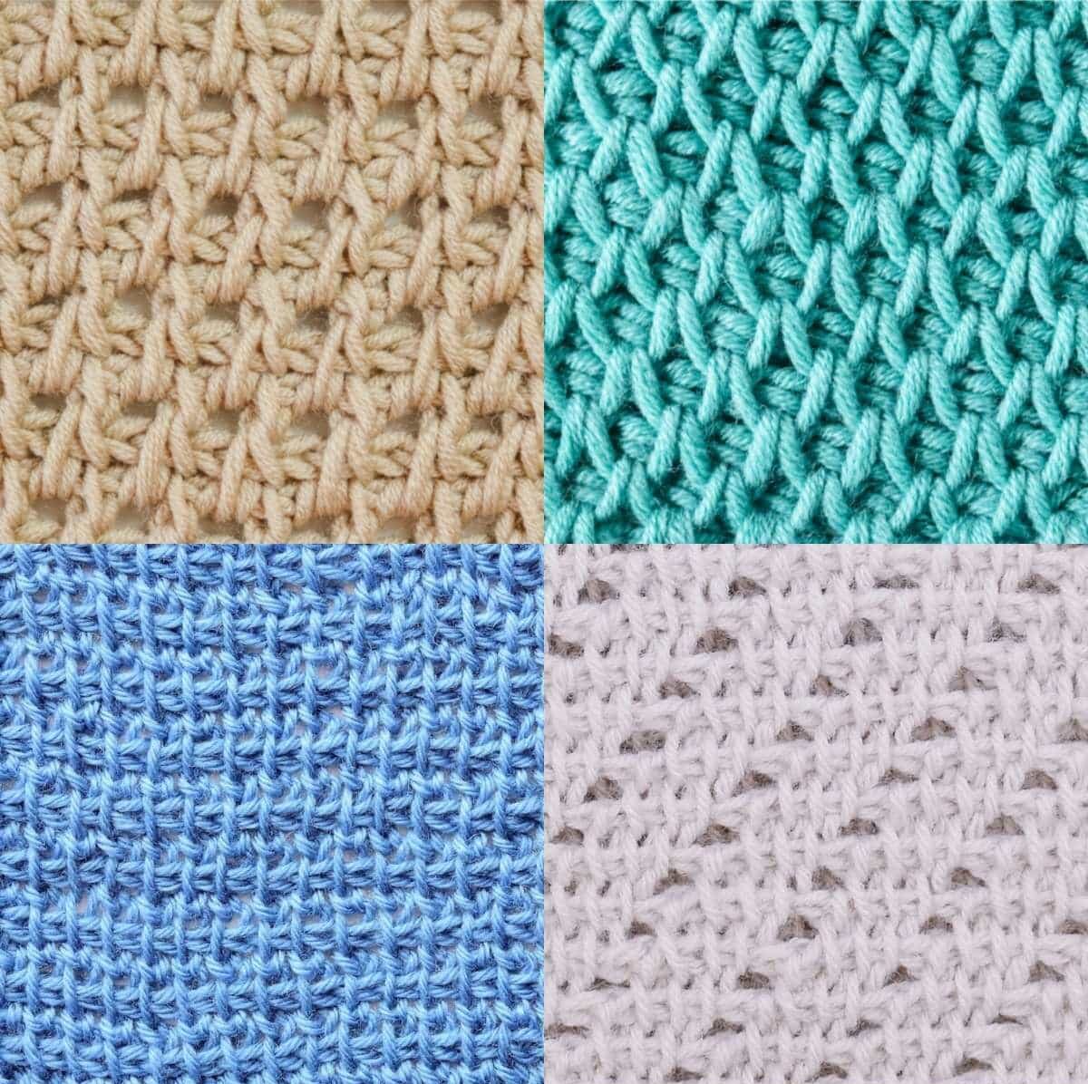 Easy Tunisian Crochet Blanket Pattern For Beginners