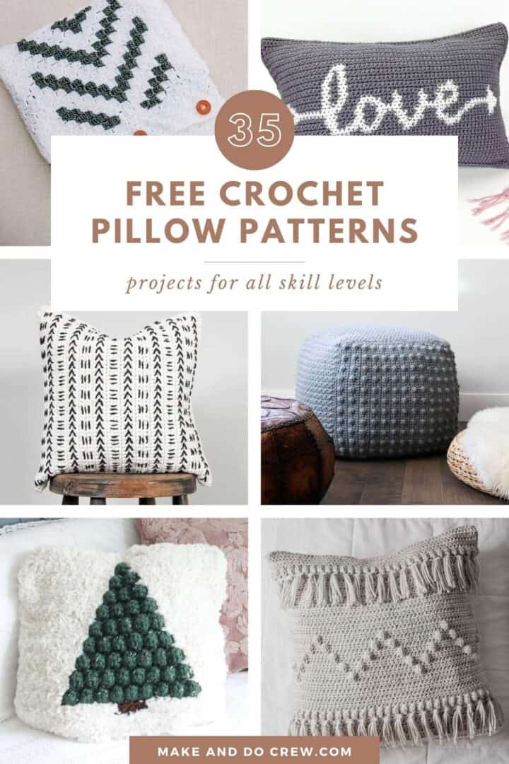 35 Crochet Pillow Patterns For Cozy, Handmade Style