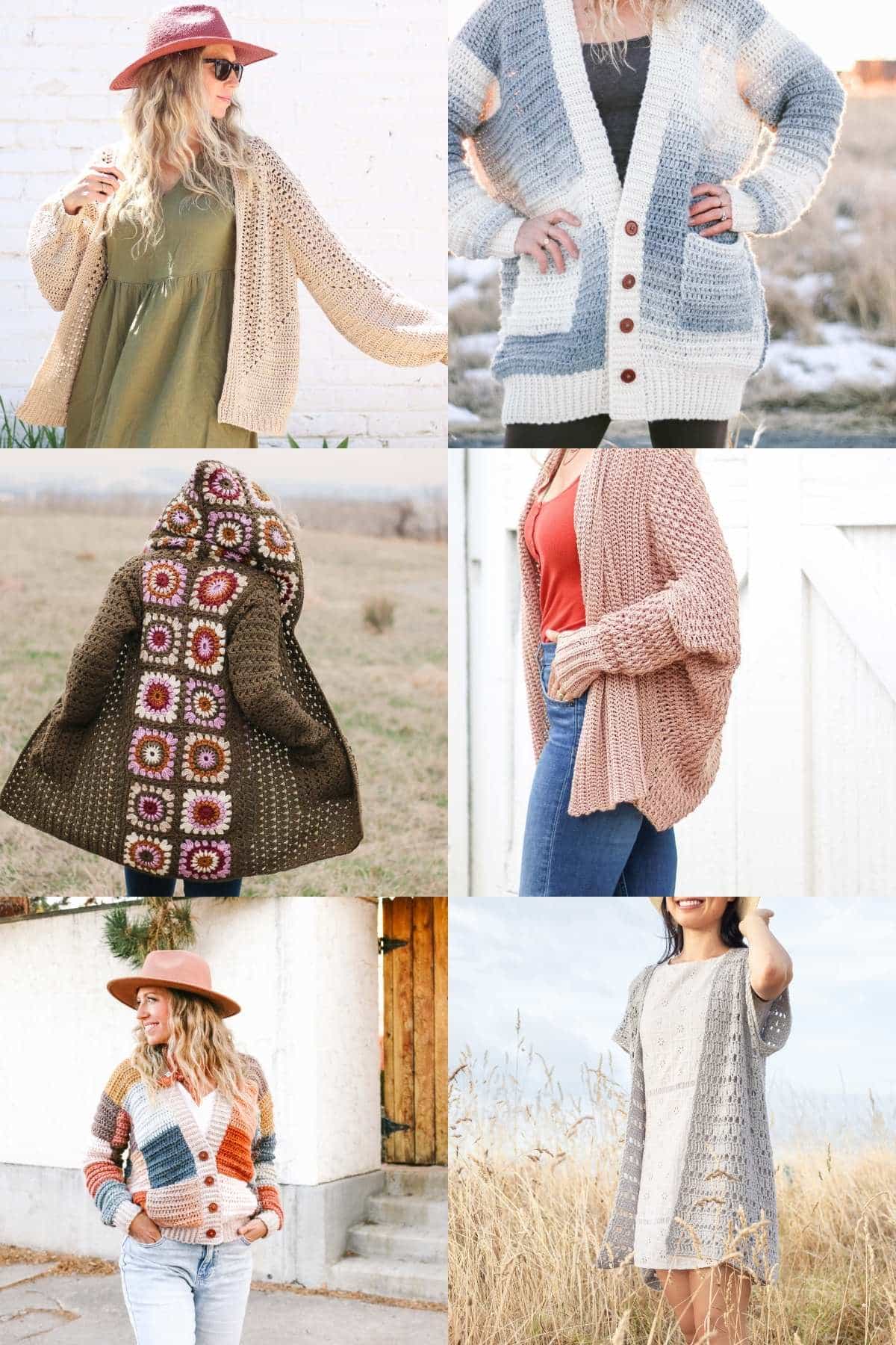 40+ Trendy Crochet Cardigan Patterns For Beginners