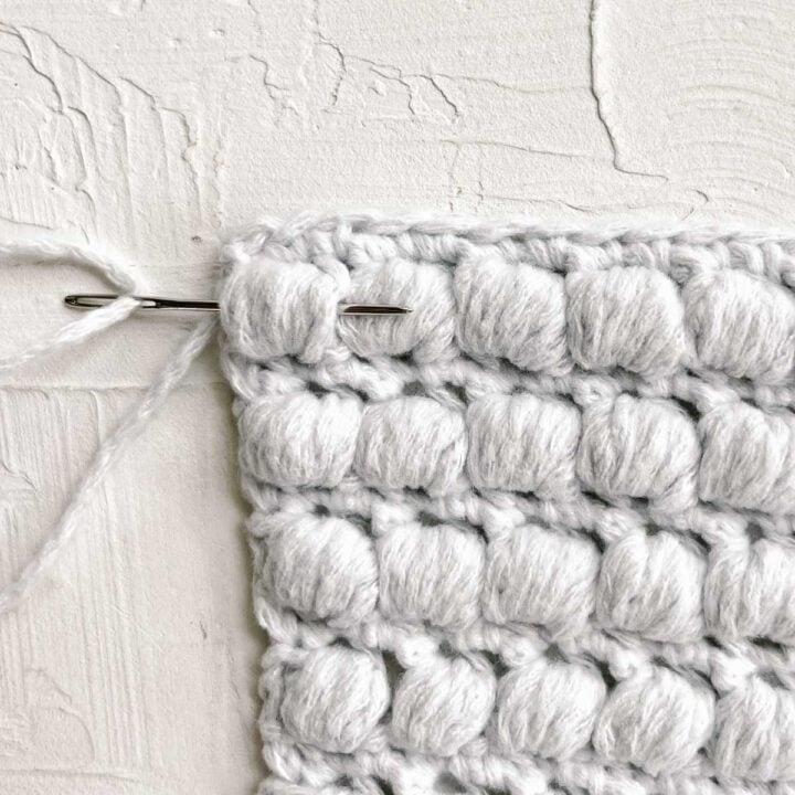 How to Weave in Crochet Ends: My No Fail Secure Method