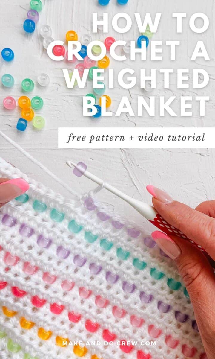 How to Add Beads to Crochet to Make a Weighted Blanket