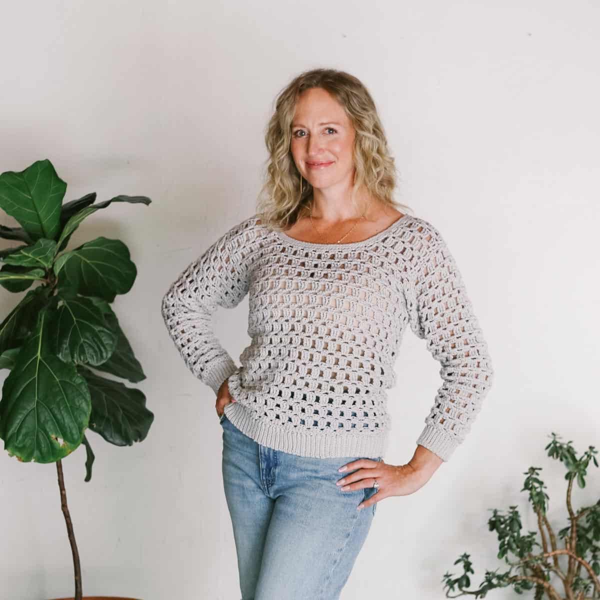 Easy Crochet Pullover Sweater Patterns 🧶 Make Do Crew