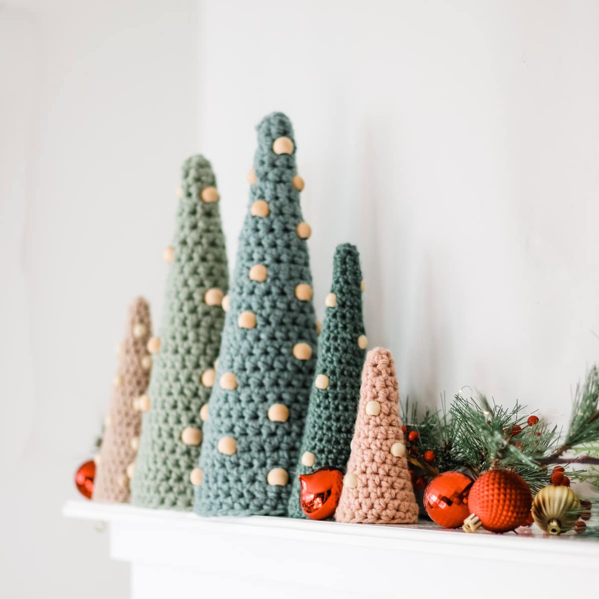 Free Crochet Mini Christmas Tree Pattern - Christmas Crochet Ideas