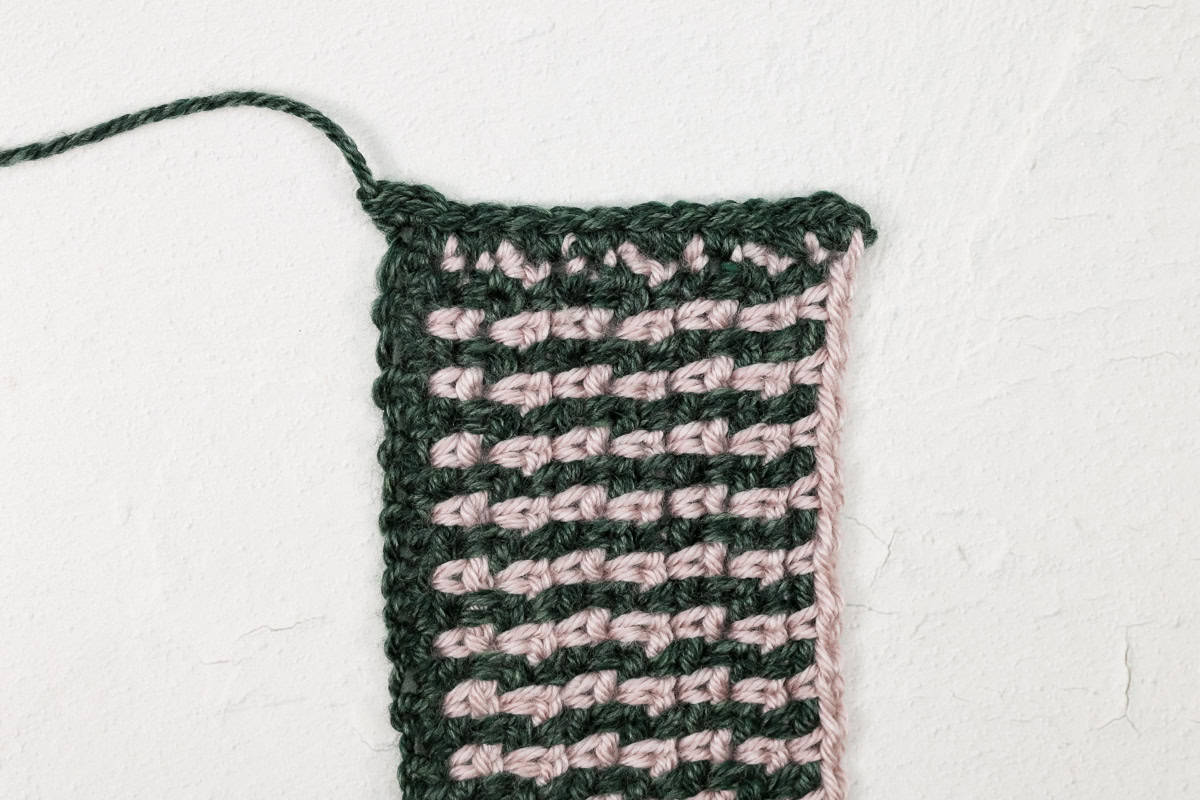 Crochet moss stitch blanket border tutorial.