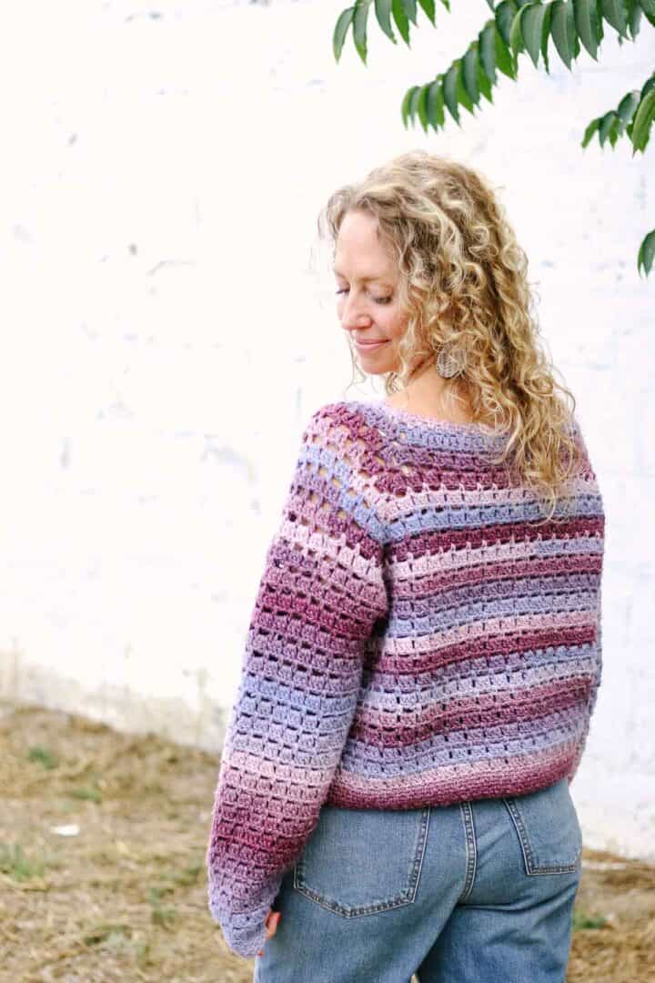 Crochet Raglan Pattern Simple Crochet Raglan Sweater Free Pattern + Video