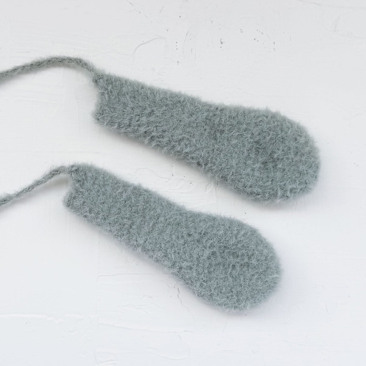 Two cochet bunny years.